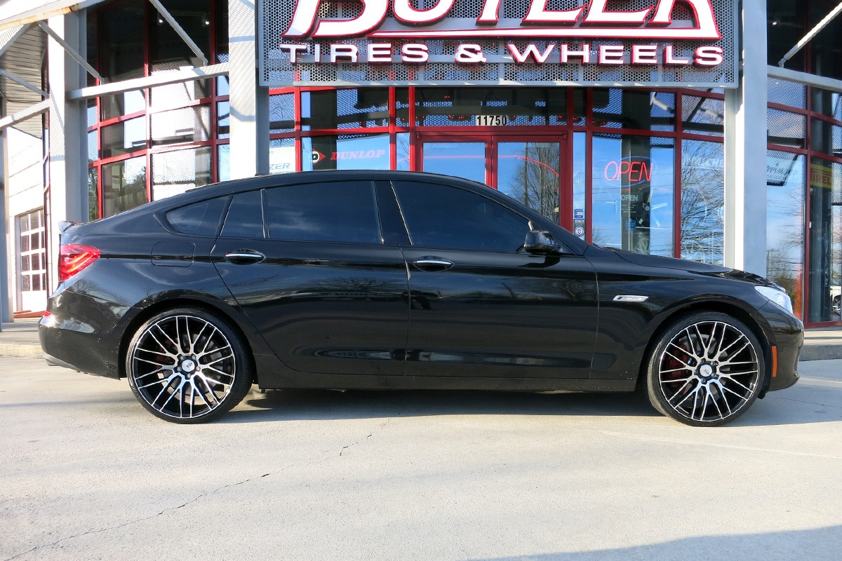 photo 2 BMW 535 Gran Turismo custom wheels Savini BM13 22x, ET , tire size X R22. x ET 
