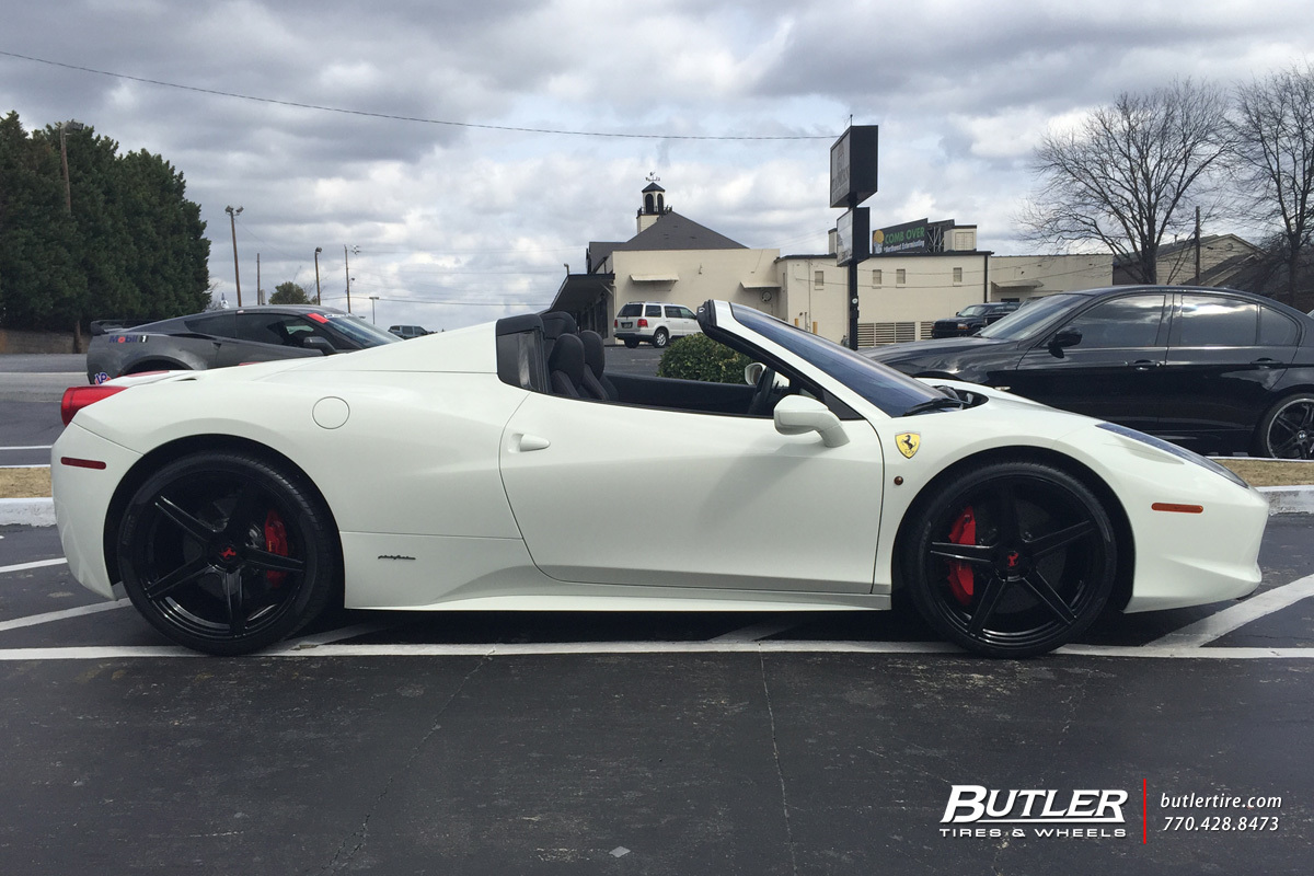 photo 3 Ferrari 458 Italia custom wheels Avant Garde AGL16 22x, ET , tire size X R22. x ET