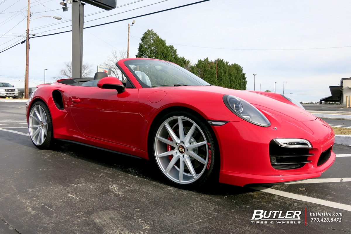 photo 2 Porsche 911 custom wheels Vossen VFS1 21x, ET , tire size X R21. x ET 