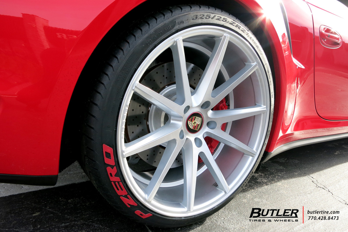 photo 1 Porsche 911 custom wheels Vossen VFS1 21x, ET , tire size X R21. x ET 