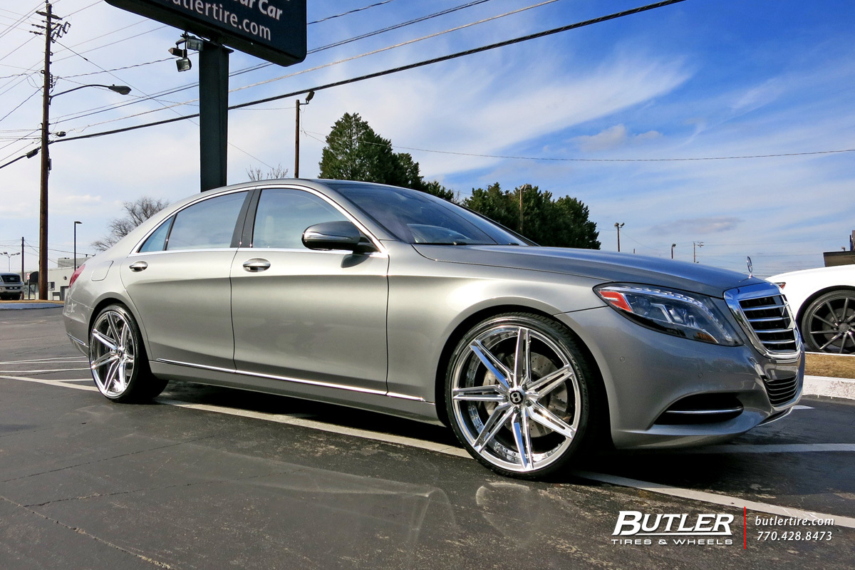 photo 2 Mercedes-Benz S-Class custom wheels Savini SV58D 22x, ET , tire size X R22. x ET 