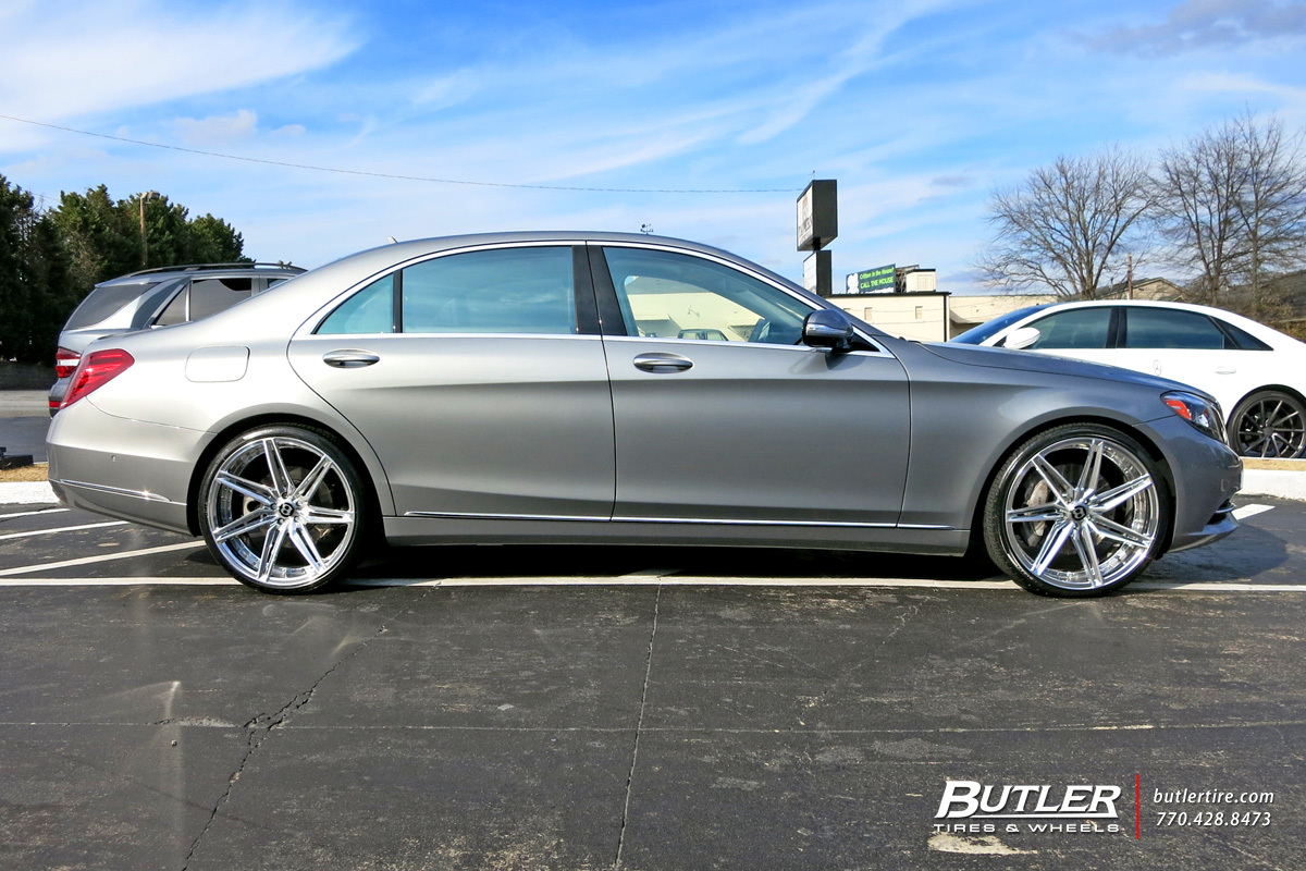 photo 3 Mercedes-Benz S-Class custom wheels Savini SV58D 22x, ET , tire size X R22. x ET 