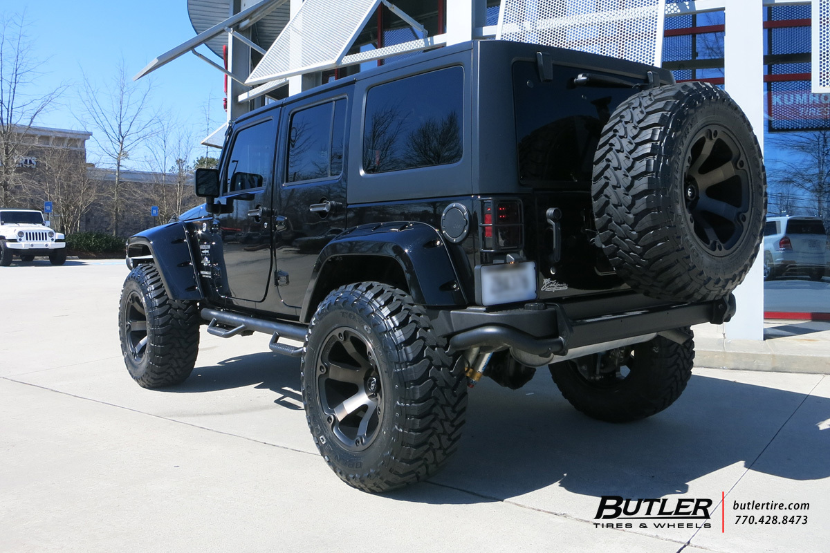photo 2 Jeep Wrangler Unlimited custom wheels Fuel Beast 20x, ET , tire size X R20. x ET 