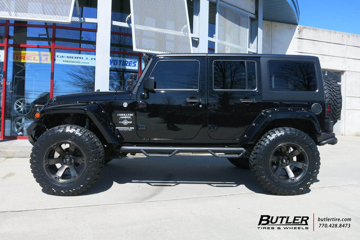 photo 3 Jeep Wrangler Unlimited custom wheels Fuel Beast 20x, ET , tire size X R20. x ET 