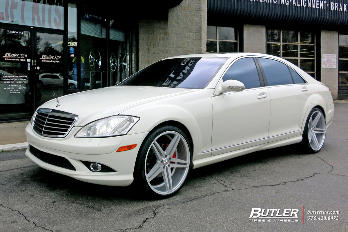 photo 1 Mercedes-Benz S-Class custom wheels Verde Parallax 22x, ET , tire size X R22. x ET 