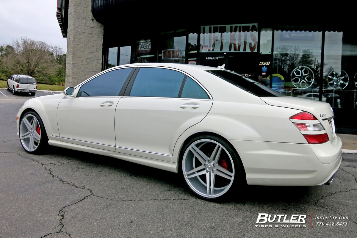 photo 2 Mercedes-Benz S-Class custom wheels Verde Parallax 22x, ET , tire size X R22. x ET 