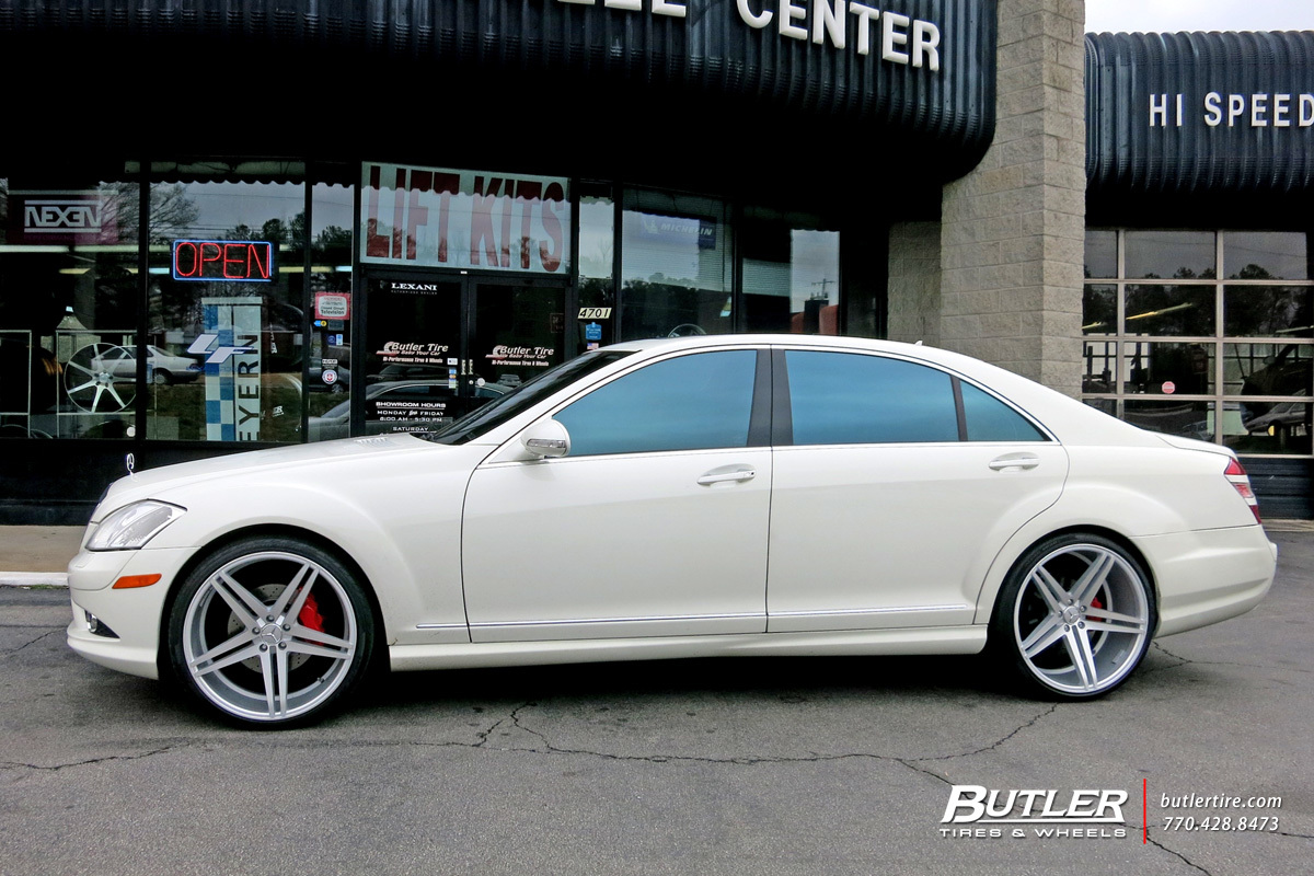 photo 3 Mercedes-Benz S-Class custom wheels Verde Parallax 22x, ET , tire size X R22. x ET 