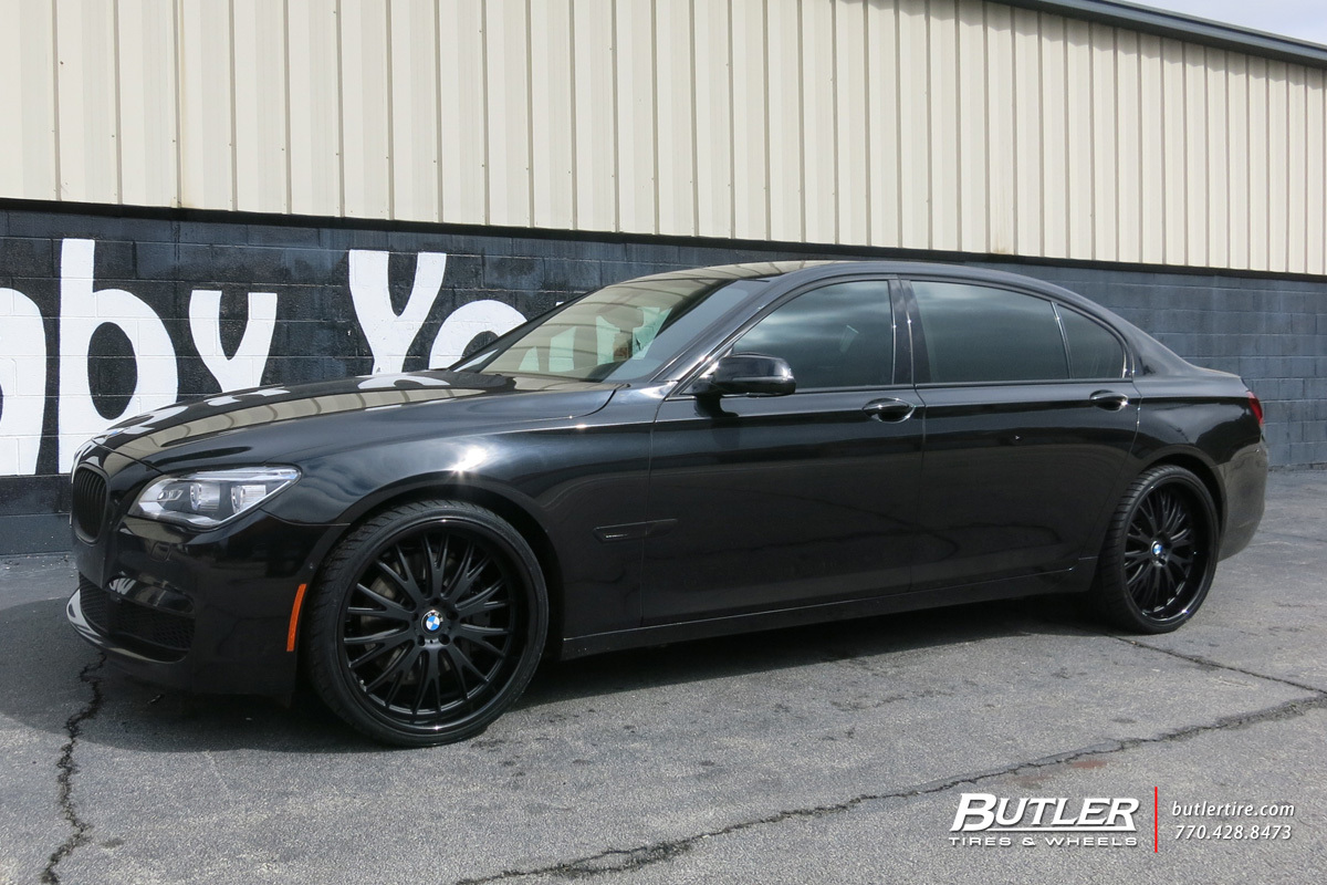 photo 2 BMW 740 custom wheels TSW Monaco 22x, ET , tire size X R22. x ET