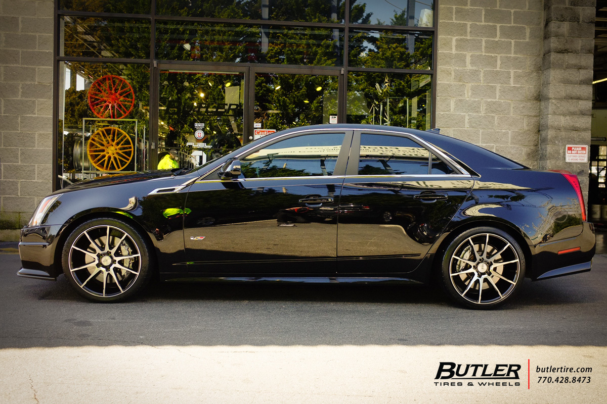 photo 2 Cadillac CTS-V custom wheels Savini BM12 20x, ET , tire size X R20. x ET 