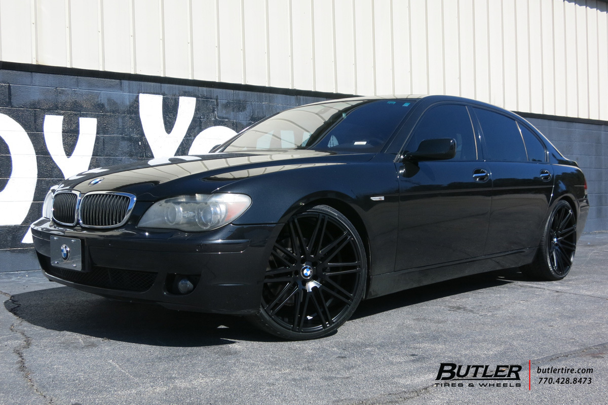 photo 1 BMW 740 custom wheels XO Milan 22x, ET , tire size X R22. x ET 