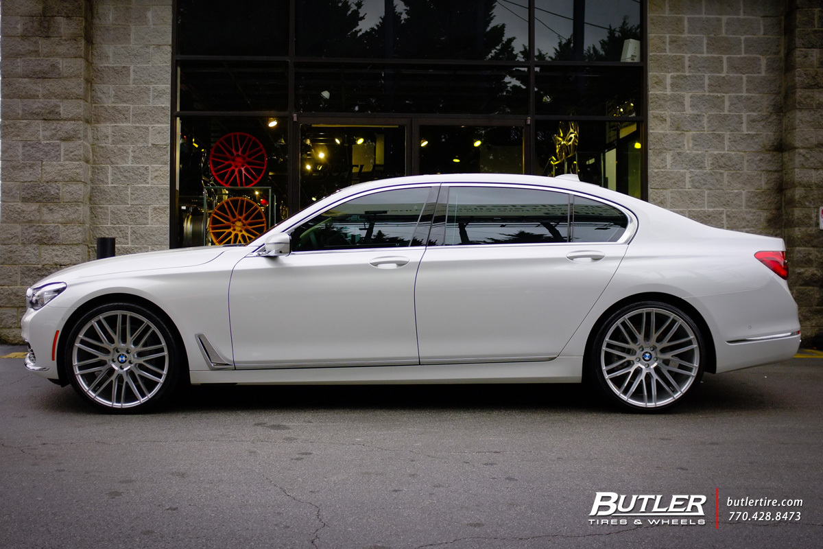 photo 3 BMW 740 custom wheels Savini BM13 22x, ET , tire size X R22. x ET 