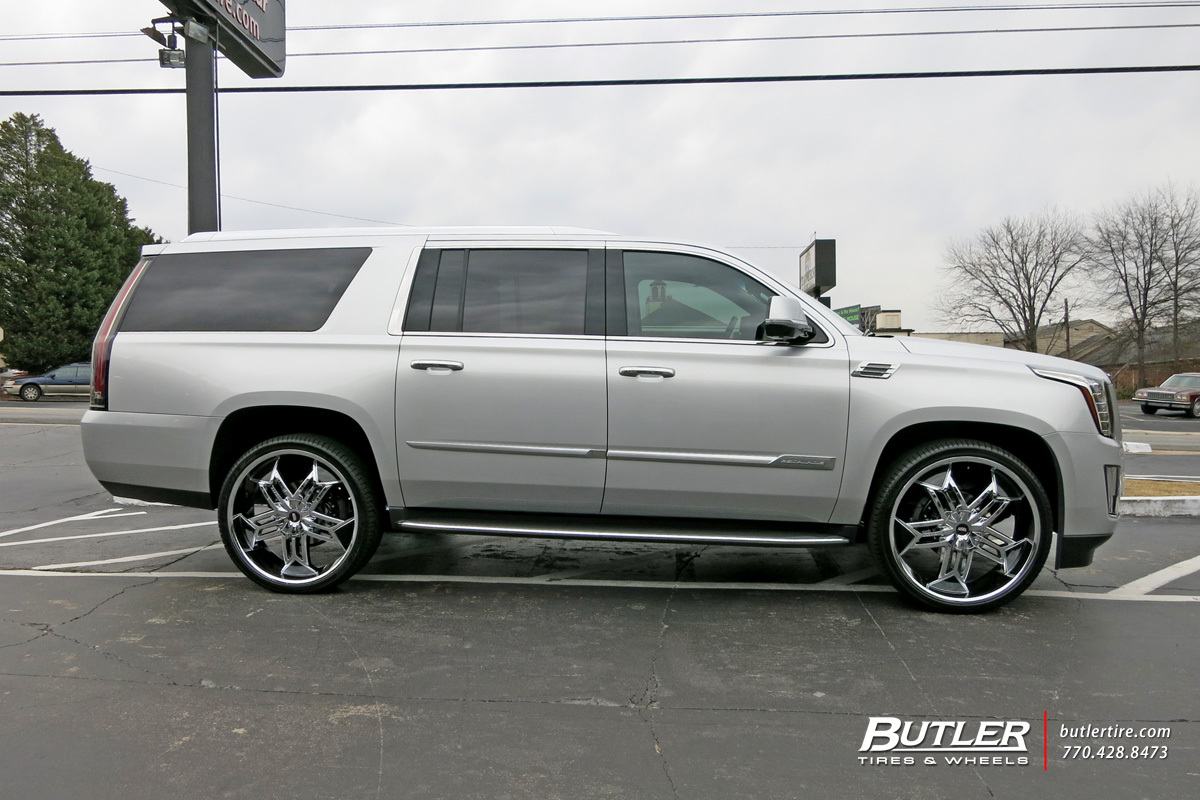photo 2 Cadillac Escalade custom wheels Lexani Tristo 26x, ET , tire size X R26. x ET 
