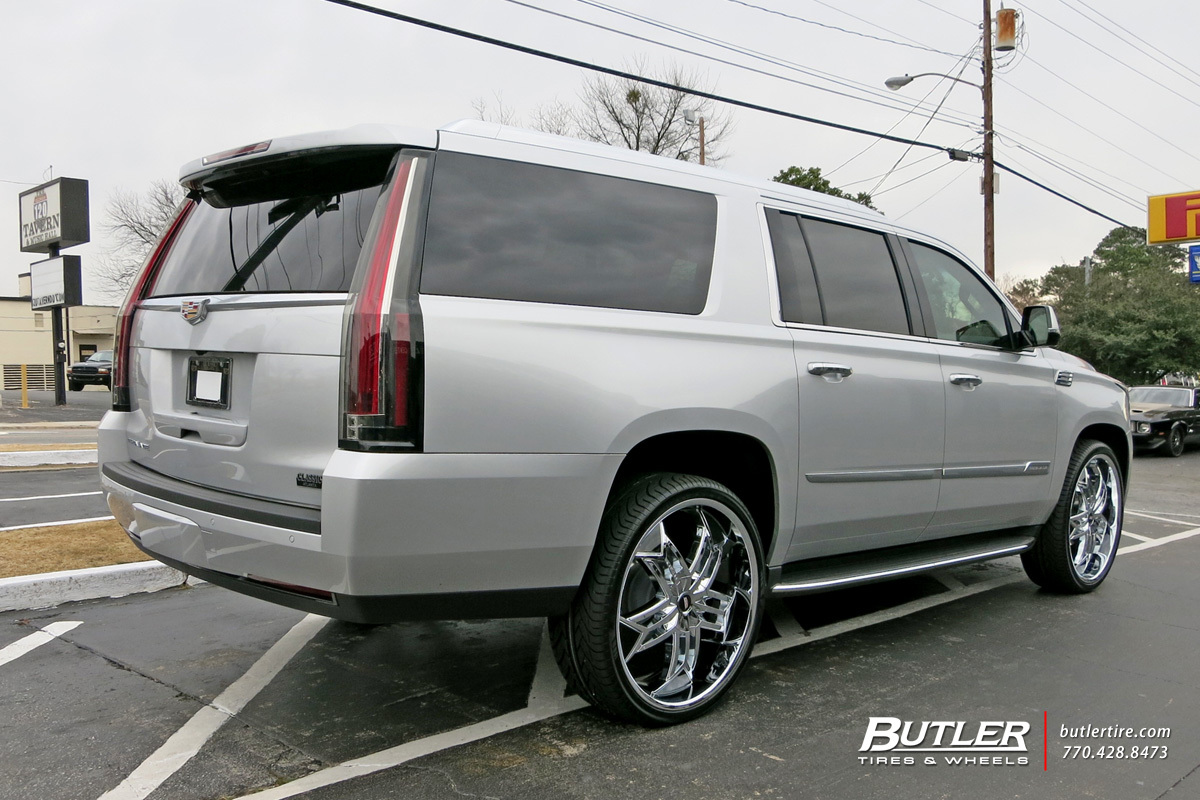 photo 3 Cadillac Escalade custom wheels Lexani Tristo 26x, ET , tire size X R26. x ET 