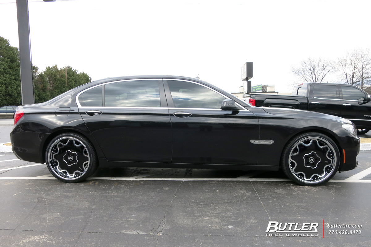 photo 3 BMW 740 custom wheels Forgiato Fiore 22x, ET , tire size X R22. x ET 