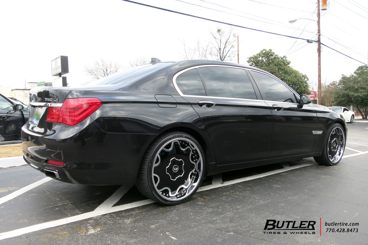 photo 4 BMW 740 custom wheels Forgiato Fiore 22x, ET , tire size X R22. x ET 