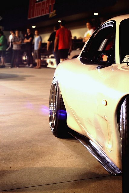photo 1 Mazda RX-7 custom wheels WORK Meister 18x9.5, ET +7, tire size 235/40 R18. 18x11.5 ET+16 265/35 R18