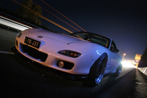 photo 3 Mazda RX-7 custom wheels WORK Meister 18x9.5, ET +7, tire size 235/40 R18. 18x11.5 ET+16 265/35 R18