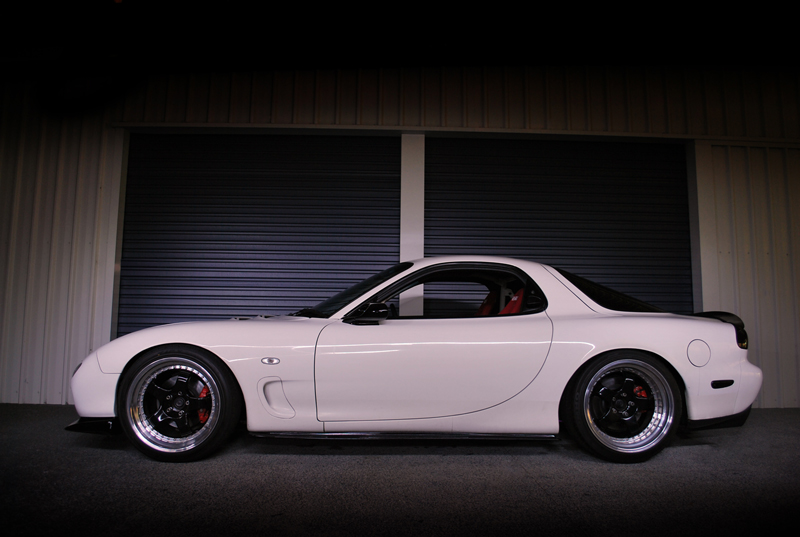 photo 4 Mazda RX-7 custom wheels WORK Meister 18x9.5, ET +7, tire size 235/40 R18. 18x11.5 ET+16 265/35 R18