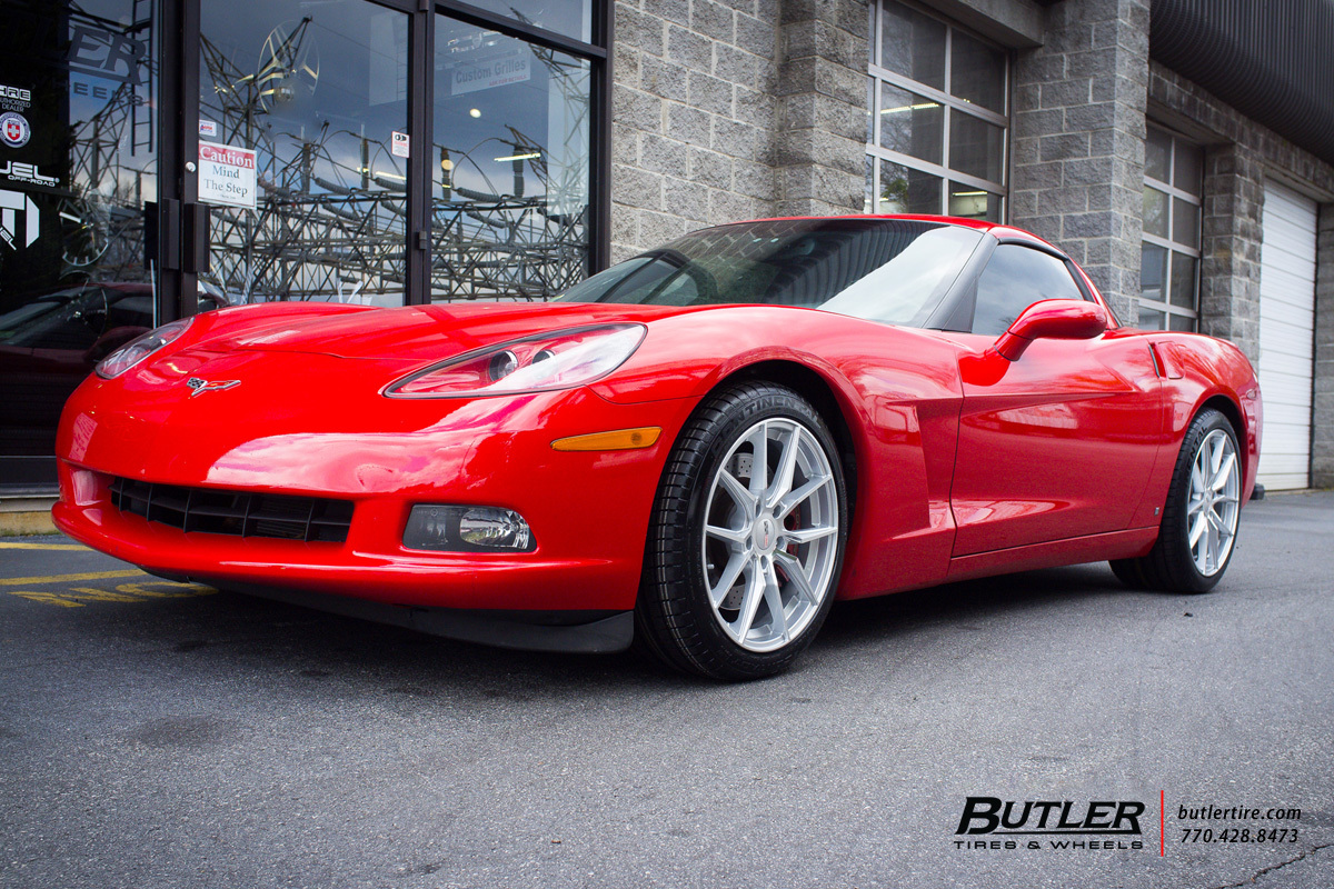 photo 1 Chevrolet Corvette custom wheels Cray Spider 19x, ET , tire size X R19. x ET 