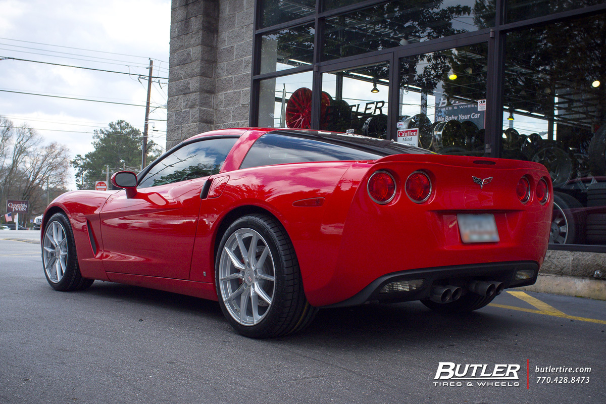 photo 3 Chevrolet Corvette custom wheels Cray Spider 19x, ET , tire size X R19. x ET 