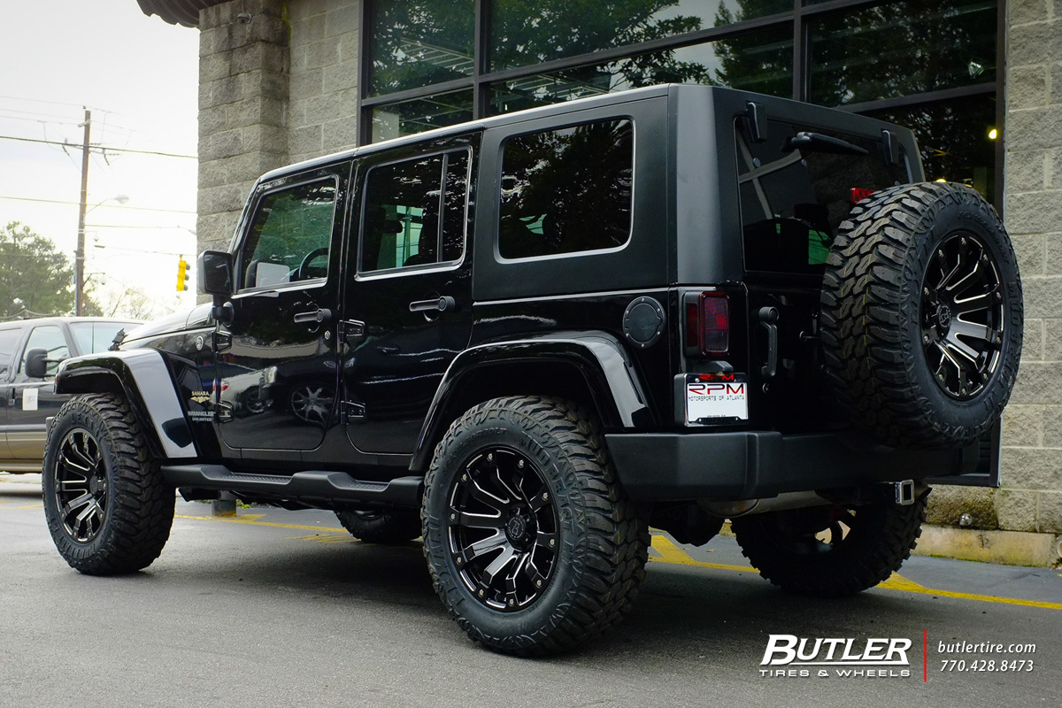 photo 3 Jeep Wrangler Unlimited custom wheels Black Rhino Selkirk 20x, ET , tire size X R20. x ET