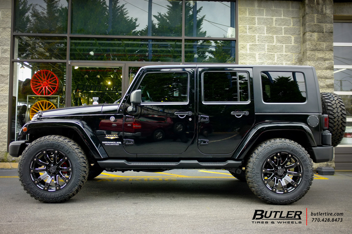 photo 4 Jeep Wrangler Unlimited custom wheels Black Rhino Selkirk 20x, ET , tire size X R20. x ET