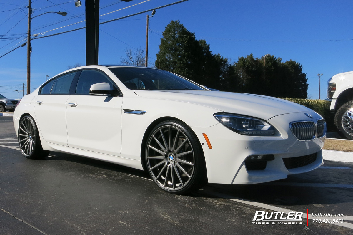 photo 1 BMW 650 Gran Coupe custom wheels Vossen VFS2 22x, ET , tire size X R22. x ET 