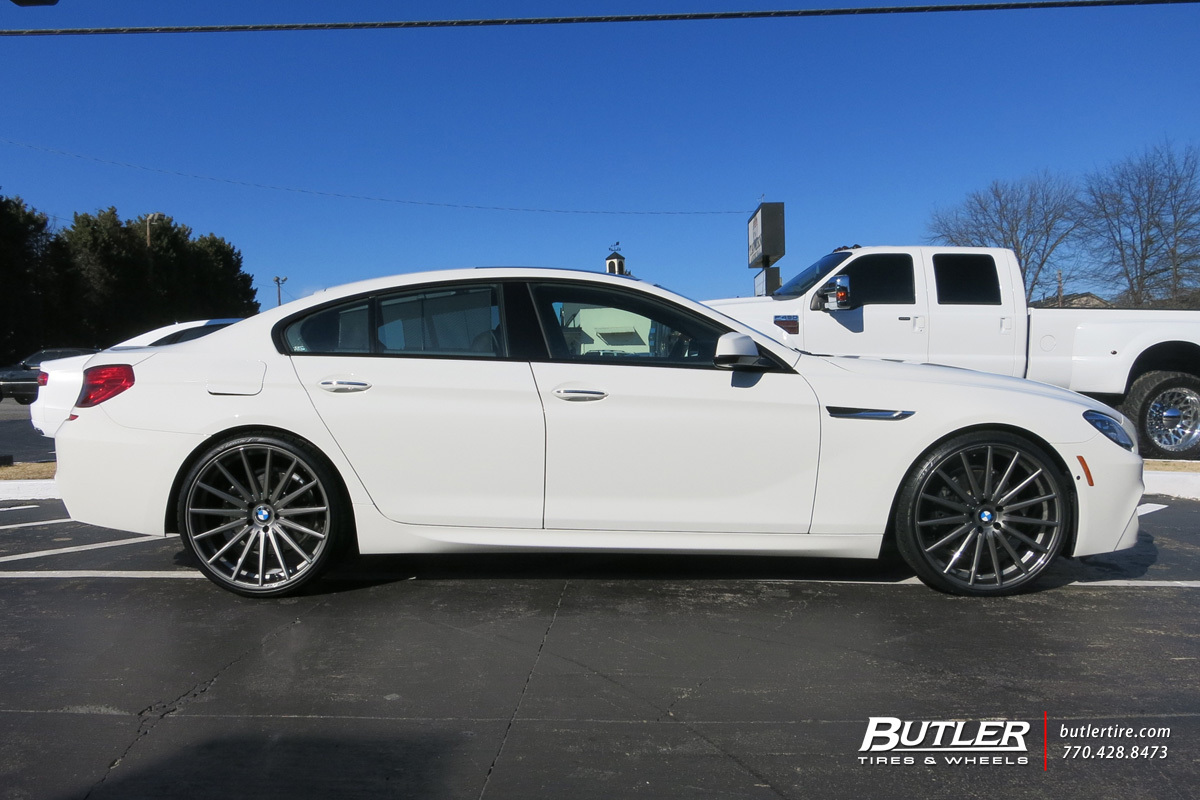 photo 2 BMW 650 Gran Coupe custom wheels Vossen VFS2 22x, ET , tire size X R22. x ET 