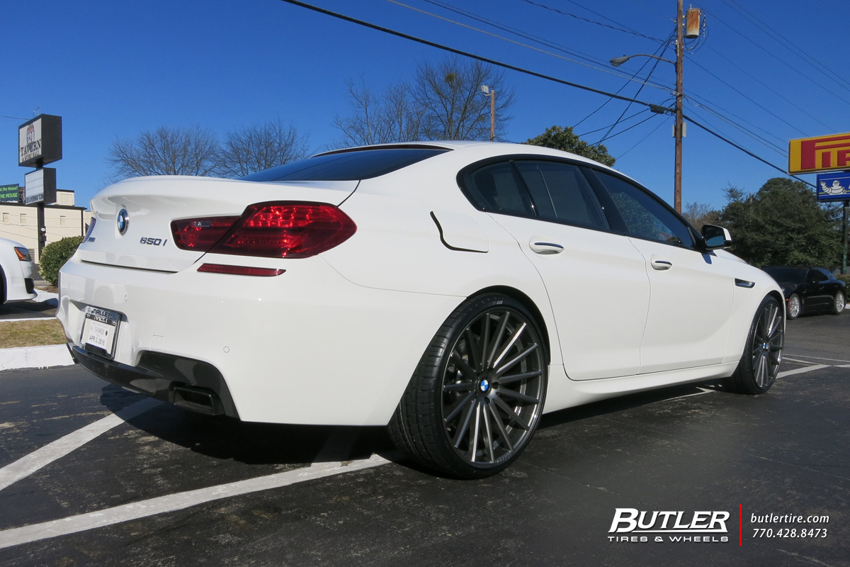 photo 3 BMW 650 Gran Coupe custom wheels Vossen VFS2 22x, ET , tire size X R22. x ET 