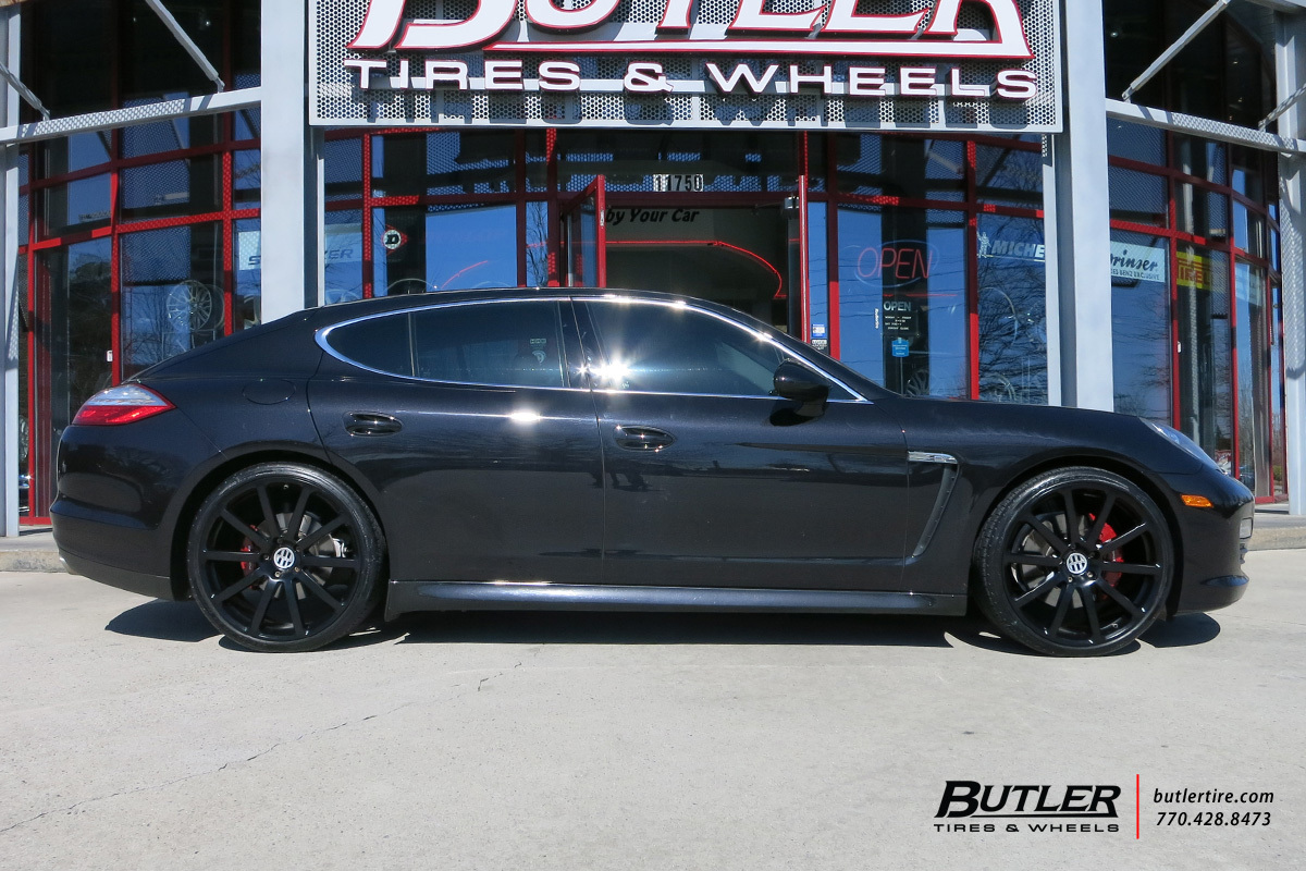 photo 3 Porsche Panamera custom wheels Victor Zehn 22x, ET , tire size X R22. x ET 