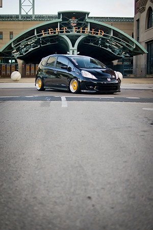 photo 3 Honda Fit custom wheels BBS RS 16x8.5, ET +20, tire size 205/40 R16. 16x9.0 ET+14