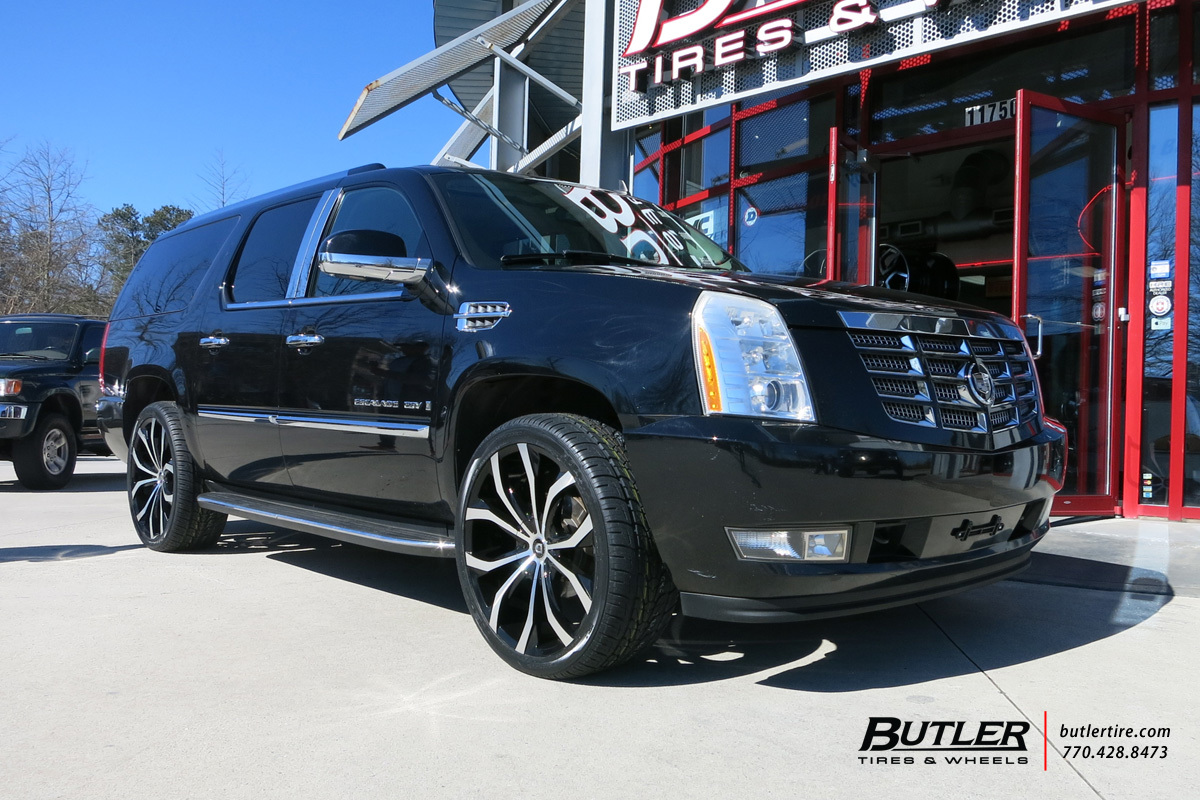 photo 1 Cadillac Escalade custom wheels Lexani Lust 24x, ET , tire size X R24. x ET