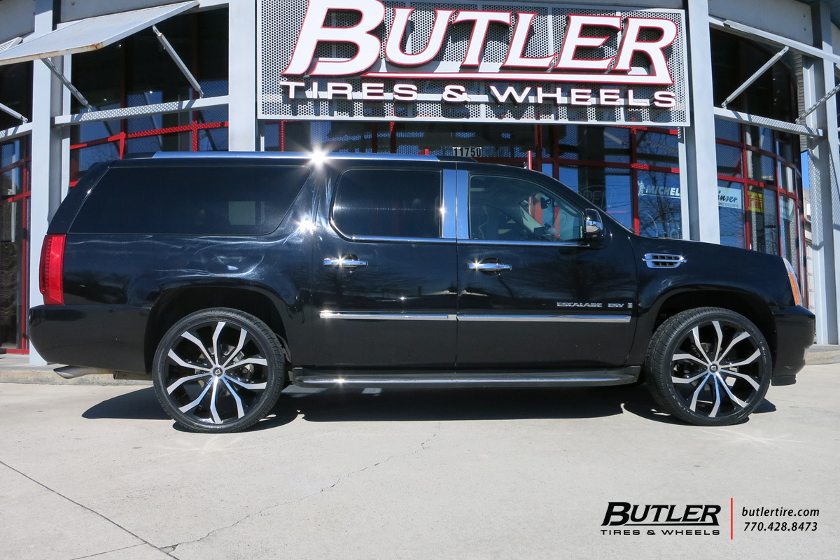 photo 2 Cadillac Escalade custom wheels Lexani Lust 24x, ET , tire size X R24. x ET