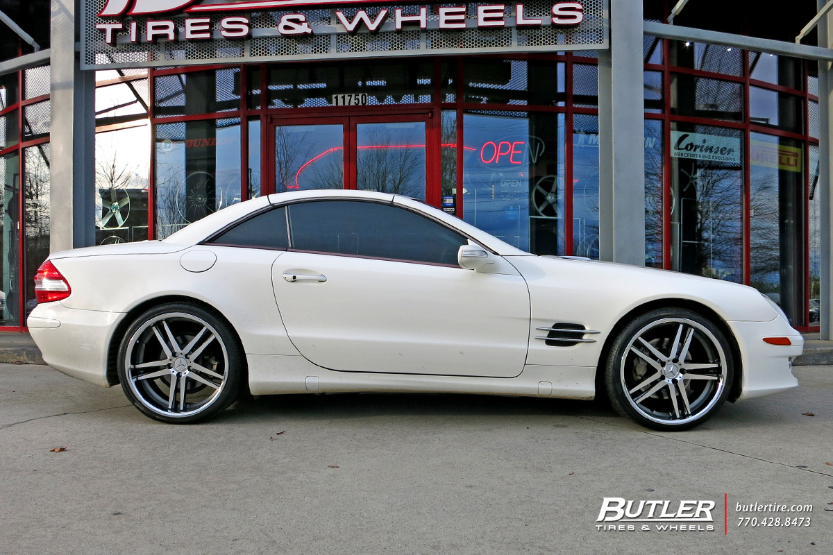 photo 2 Mercedes-Benz SL-Class custom wheels Mandrus Simplex 20x, ET , tire size X R20. x ET