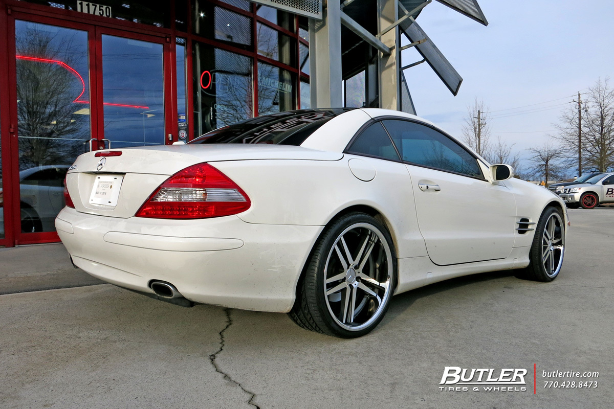 photo 3 Mercedes-Benz SL-Class custom wheels Mandrus Simplex 20x, ET , tire size X R20. x ET