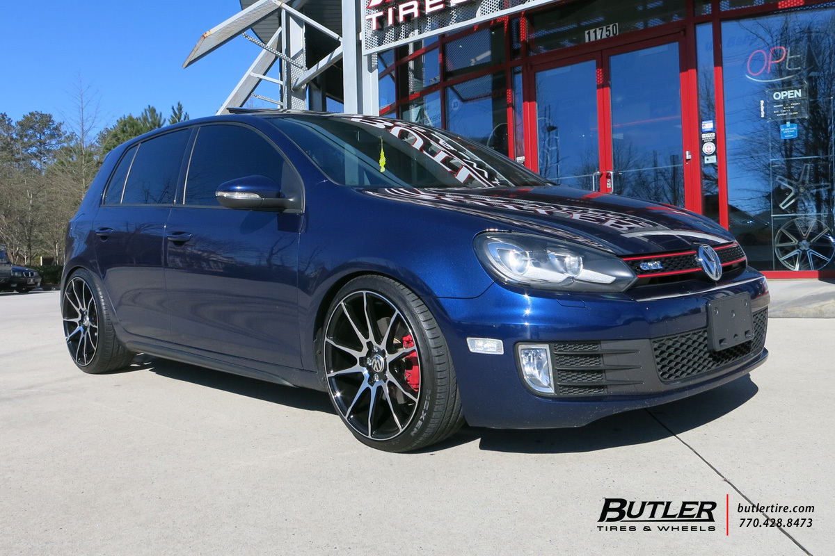 photo 1 Volkswagen Golf custom wheels Savini BM12 19x, ET , tire size X R19. x ET