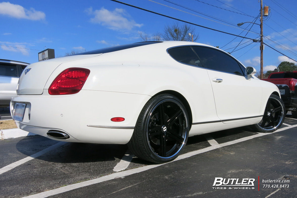photo 4 Bentley Continental GT custom wheels TSW Mirabeau 22x, ET , tire size X R22. x ET