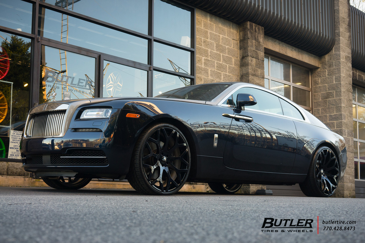 photo 1 Rolls-Royce Wraith custom wheels Forgiato Drea CL 24x, ET , tire size X R24. x ET 