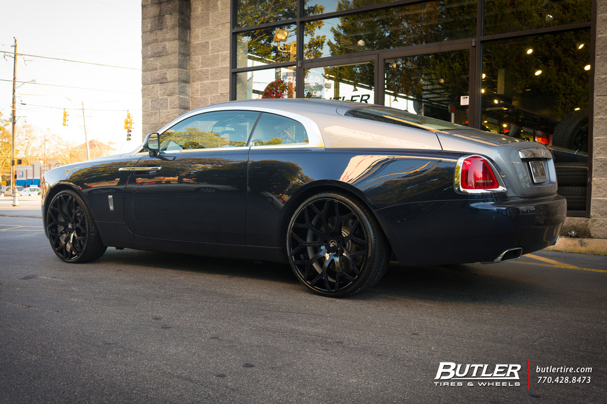 photo 3 Rolls-Royce Wraith custom wheels Forgiato Drea CL 24x, ET , tire size X R24. x ET 