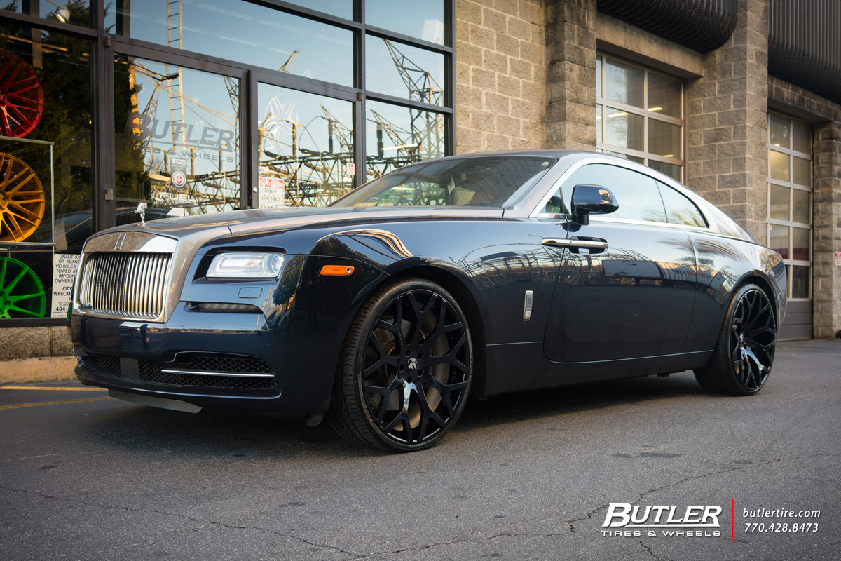 photo 4 Rolls-Royce Wraith custom wheels Forgiato Drea CL 24x, ET , tire size X R24. x ET 