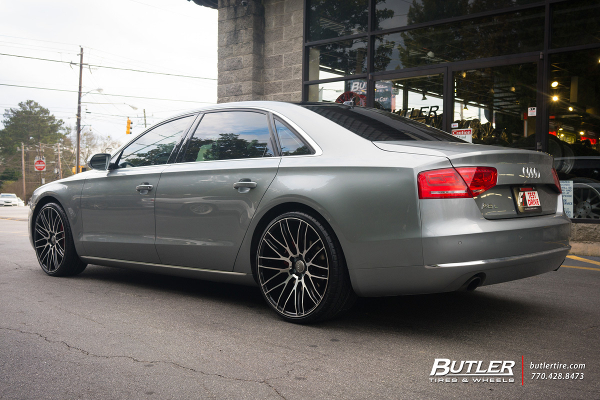 photo 4 Audi A8 custom wheels Savini BM13 22x, ET , tire size X R22. x ET 