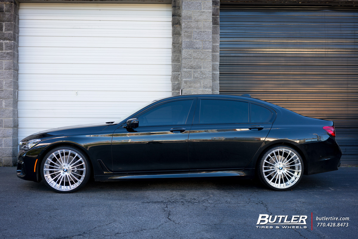 photo 3 BMW 740 custom wheels Savini SV61D 22x, ET , tire size X R22. x ET 