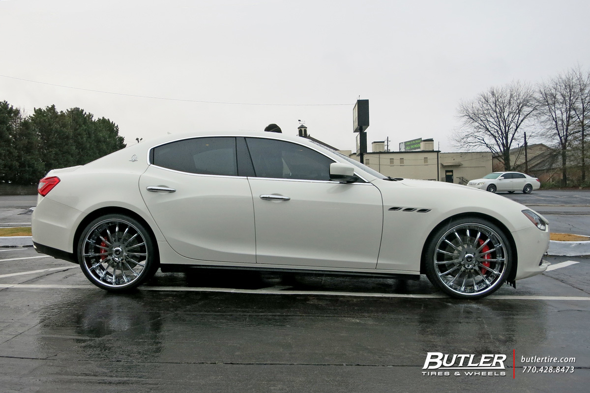 photo 3 Maserati Ghibli custom wheels Savini SV34 22x, ET , tire size X R22. x ET 