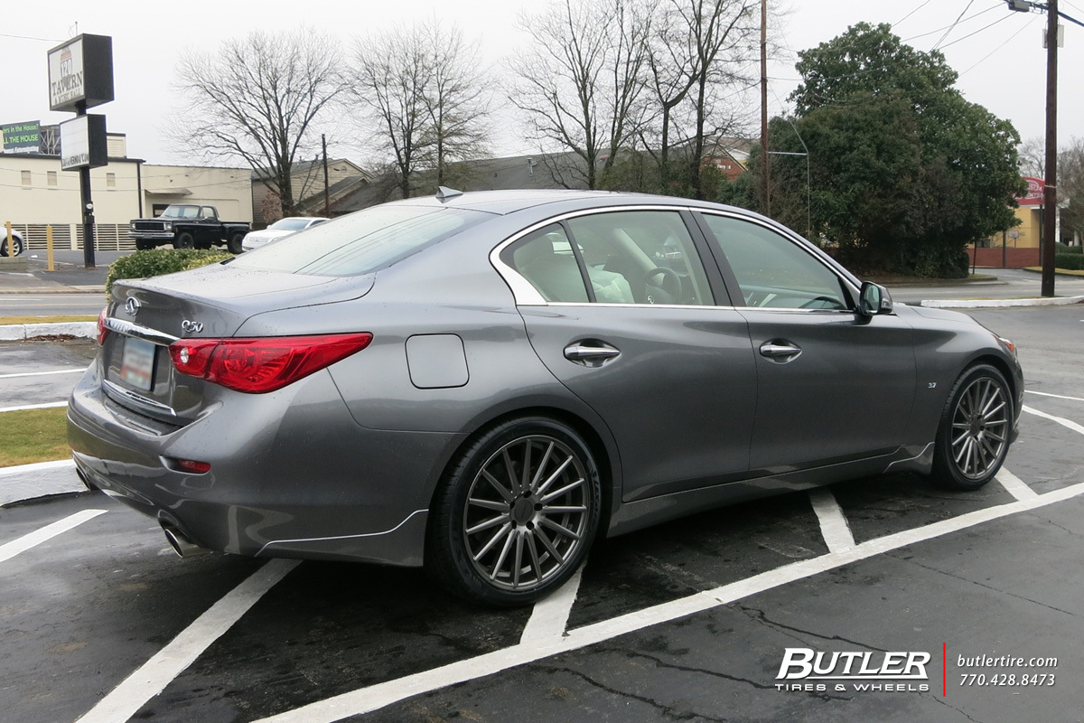 photo 3 Infiniti Q50 custom wheels Vossen VFS2 19x, ET , tire size X R19. x ET