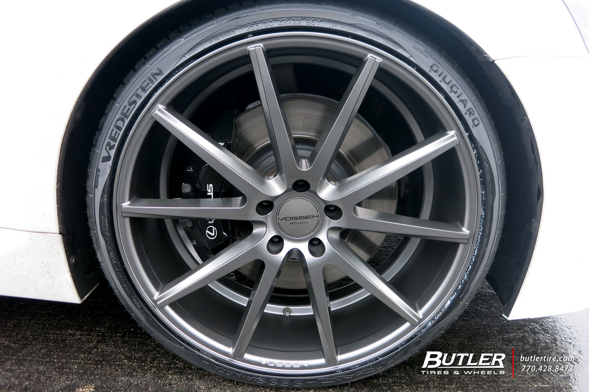 photo 1 Lexus LS 460 custom wheels Vossen VFS1 22x, ET , tire size X R22. x ET 
