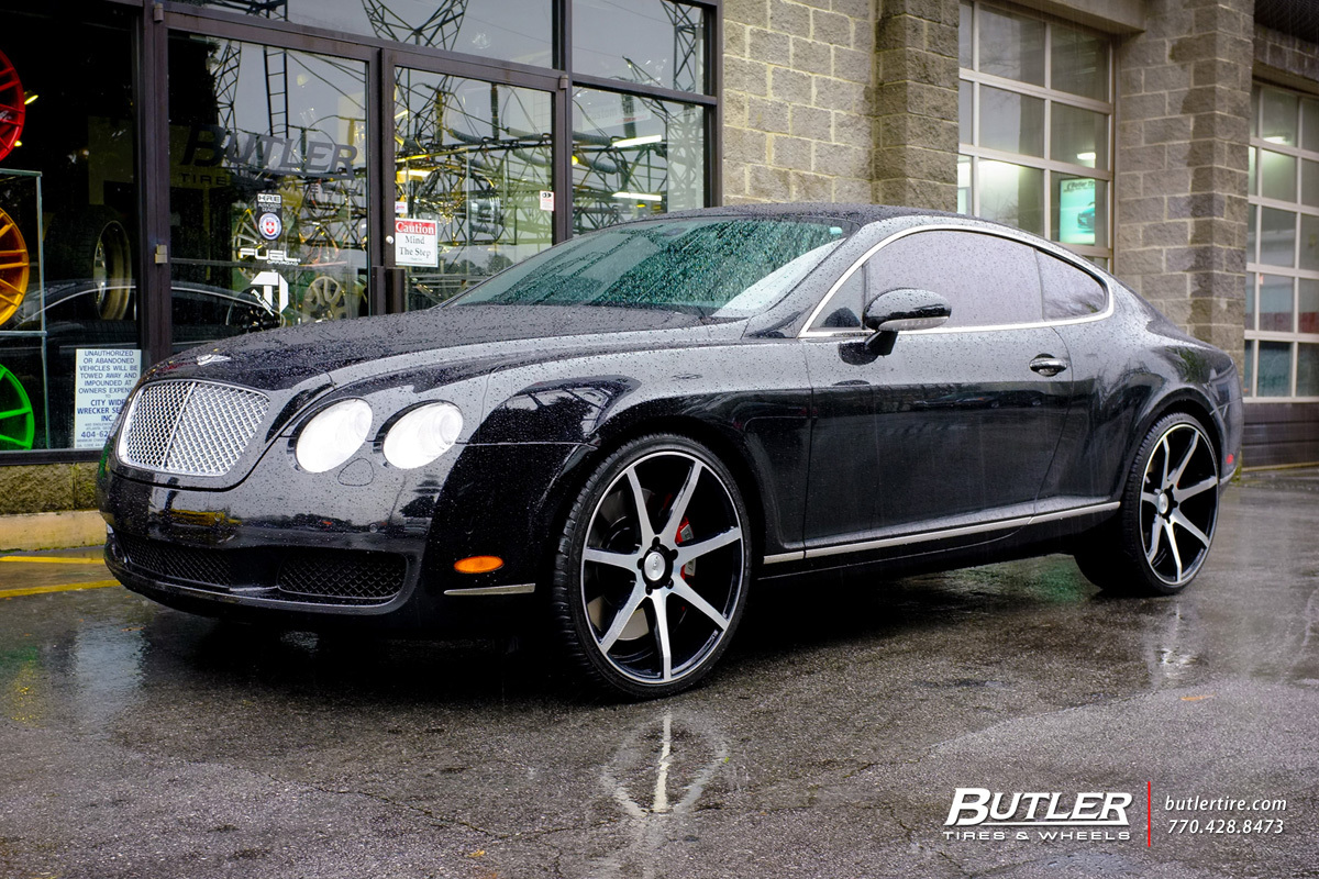 photo 1 Bentley Continental GT custom wheels Savini BM10 22x, ET , tire size X R22. x ET 