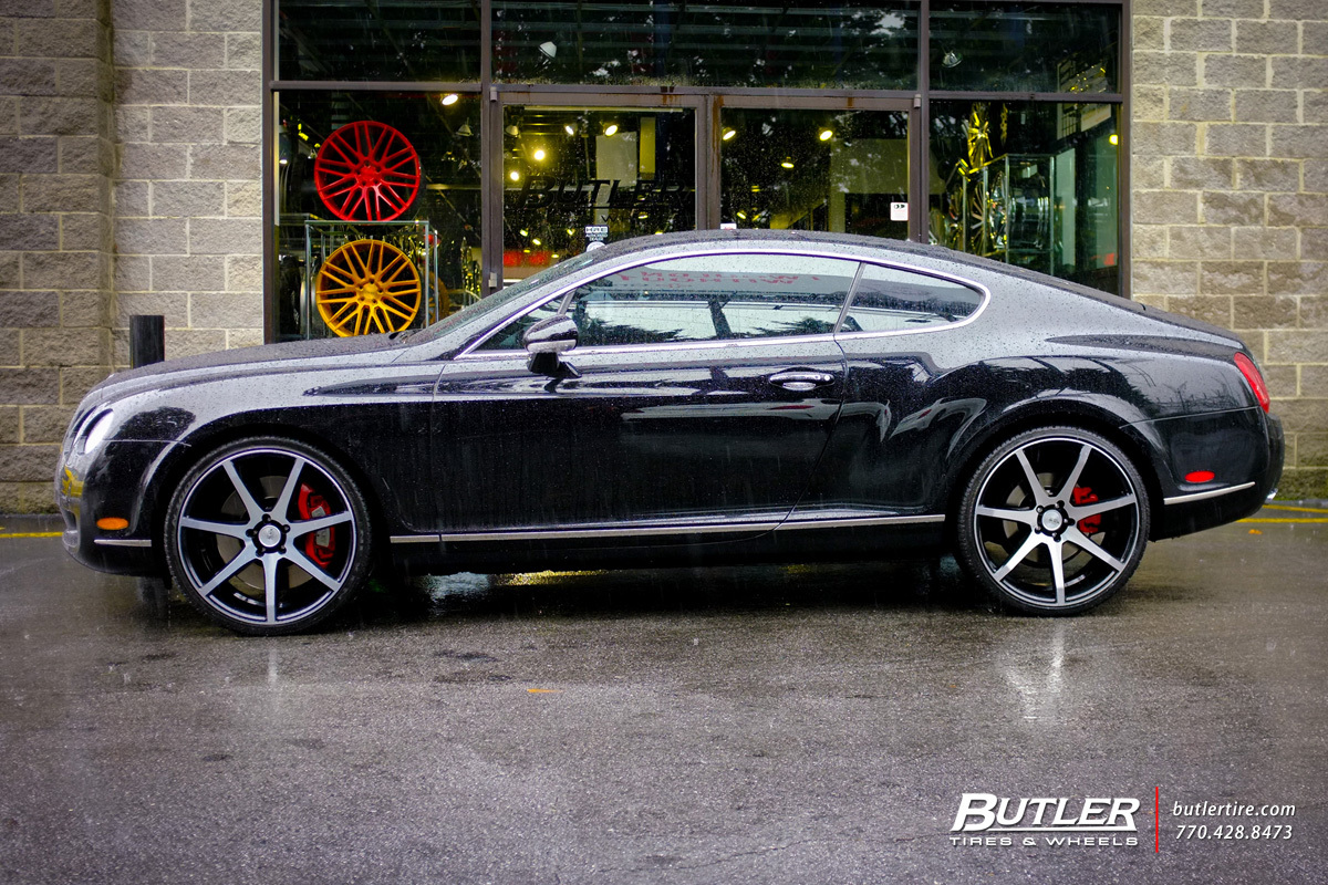 photo 2 Bentley Continental GT custom wheels Savini BM10 22x, ET , tire size X R22. x ET 
