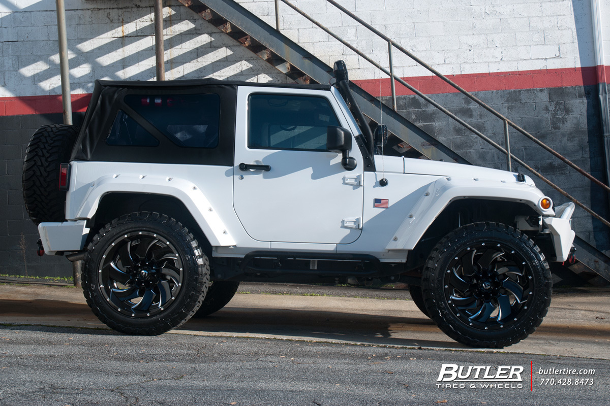 photo 6 Jeep Wrangler custom wheels Fuel Cleaver 22x, ET , tire size X R22. x ET 