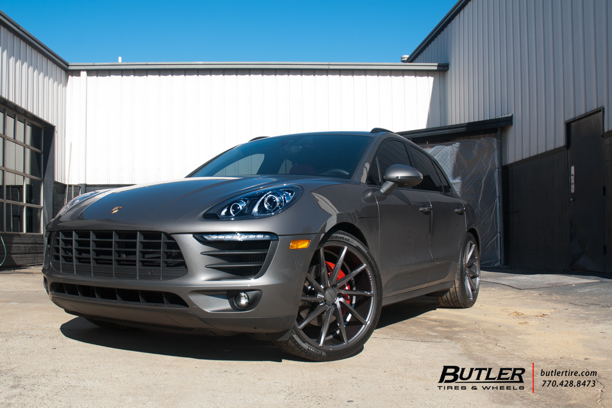 photo 2 Porsche Macan custom wheels Vossen CVT 22x, ET , tire size X R22. x ET 