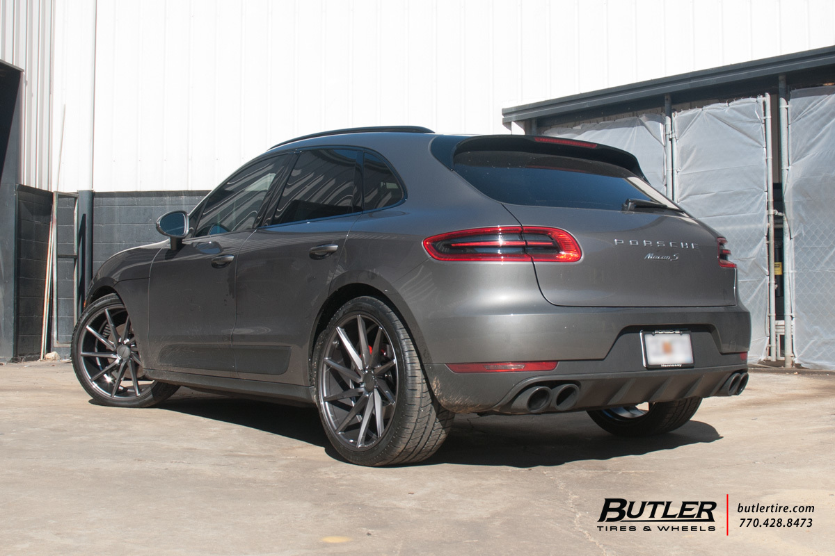 photo 3 Porsche Macan custom wheels Vossen CVT 22x, ET , tire size X R22. x ET 